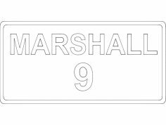 M9a dxf Dosyası