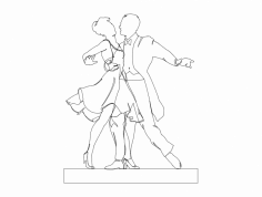 Dansçılar dxf Dosyası