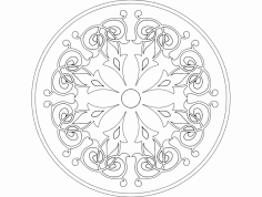 Vitray dxf Dosyası