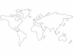 Dünya dxf Dosyası