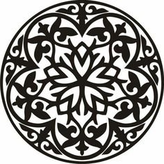 Tatar desenleri ve süslemeleri şablonları dxf Dosyası