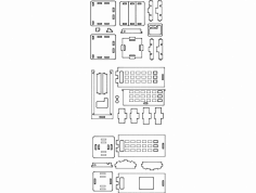 Cabia Telefonica 3D Puzzle dxf Dosyası