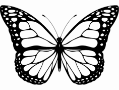 Kelebek tasarımı dxf Dosyası
