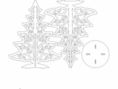 Ağaç 1 11in dxf Dosyası