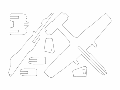 Fairchild A-10 DXF Dosyası