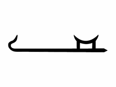 Çift Kancalı dxf Dosyası