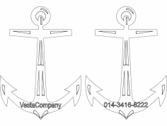 Ancora Vesta DXF Dosyası
