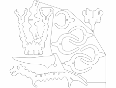 pterax 1 dxf Dosyası