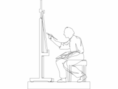 Sanatçı DXF Dosyası