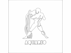 Aquario dxf Dosyası