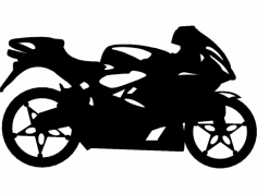 Spor Motosiklet DXF Dosyası
