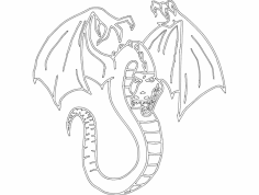 Dragon 2 DXF Dosyası