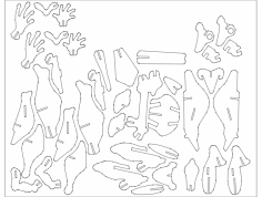 zaba-3mm dxf Dosyası