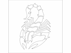 Skorpion 2 dxf Dosyası