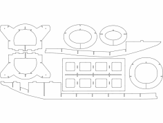 Globemaster 3 dxf Dosyası