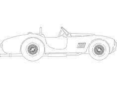 Ac Cobra dxf Dosyası