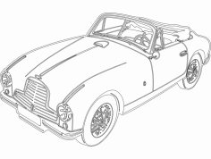Aston Araba dxf Dosyası