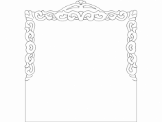 Çerçeve Tasarımı dxf Dosyası