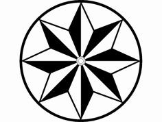 Ahır Yıldızı dxf Dosyası