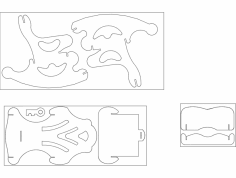 Sandalye (Sallanan Sandalye) dxf Dosyası