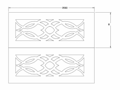 Kap 625 dxf Dosyası