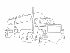 Tanker dxf Dosyası