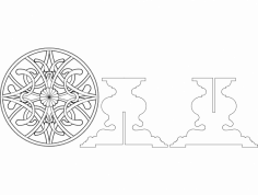 Masem Yemek Masası dxf Dosyası