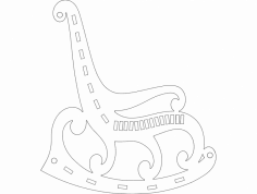 Sallanan Sandalye dxf Dosyası