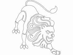 Leo dxf Dosyası