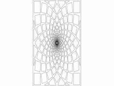 Hak 3D Kare Ayırıcı R dxf Dosyası