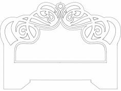 Yatak Başı DXF Dosyası