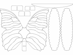 Kelebek Yaşam dxf Dosyası