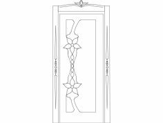 Kapı Tasarımı Kap 001 dxf Dosyası