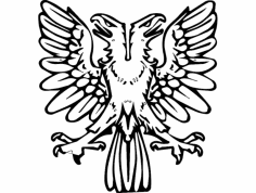 Çift Başlı Kartal dxf Dosyası