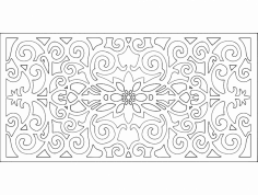 Duvar Ayırıcı 5 dxf Dosyası