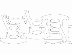 Sallanan Sandalye S7 dxf Dosyası