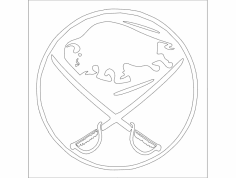 Buffalo DXF Dosyası