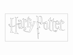 Harry Potter 2 dxf Dosyası