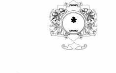 Ayna Çerçevesi 0089 dxf Dosyası