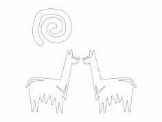 Alpaka 3 dxf Dosyası