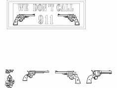 911 dxf Dosyası