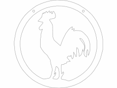 Kuş DXF Dosyası