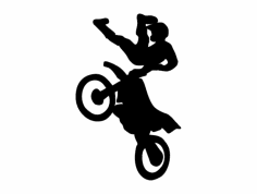 Motosiklet Akrobasi dxf Dosyası
