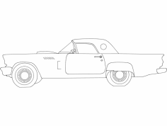 57 T-Bird DXF Dosyası