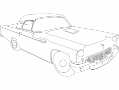 55tbird dxf Dosyası