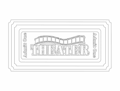 Tiyatro dxf Dosyası