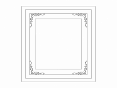 Çerçeve DXF Dosyası