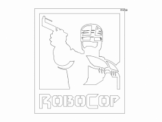 Robocop 1 5mm DXF Dosyası