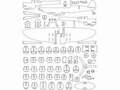 P301 Spiritfire (P301 Spitfire) dxf Dosyası