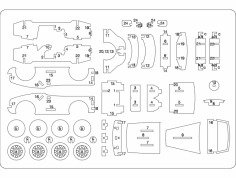 Araba Lazer DXF Dosyası